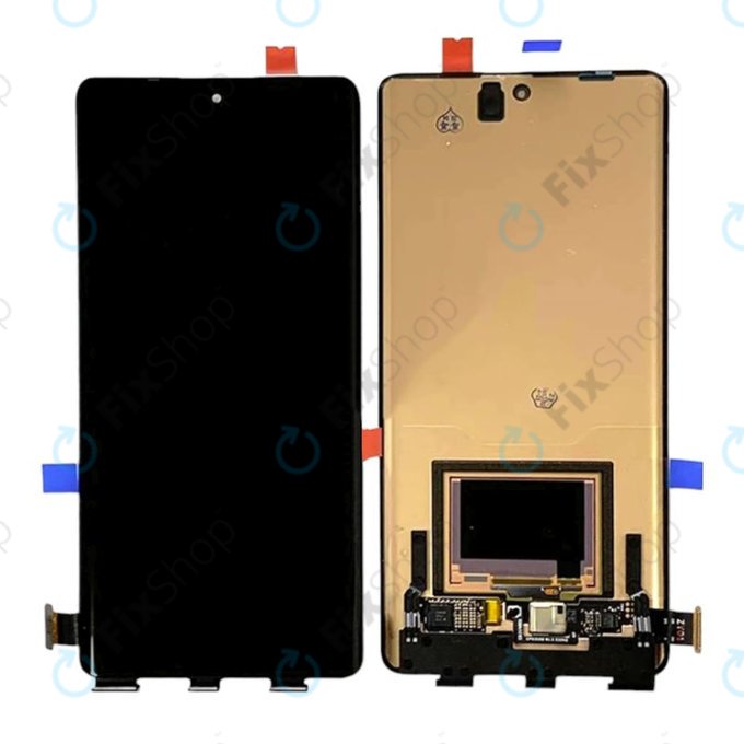 Wyświetlacz OLED do Vivo X80 Pro V2185A, V2145, Ekran dotykowy bez ramki