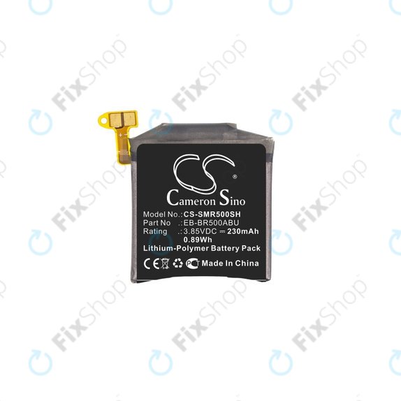 Bateria dla Samsung Galaxy Watch Active R500, 230mAh, Li-Pol, 3.85 V, EB-BR500ABU, HQ