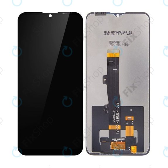 Wyświetlacz do Motorola Moto E7 XT2095, Ekran dotykowy bez ramki, TFT