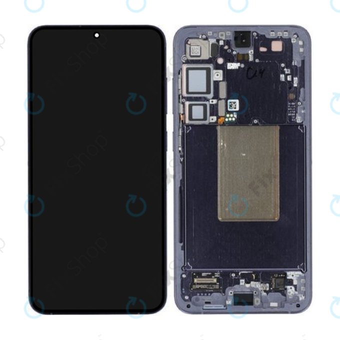 Wyświetlacz do Samsung S24+, Ekran dotykowy z ramką, GH82-33410C, S926B, Cobalt Violet, Genuine Service Pack