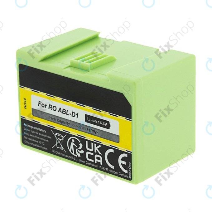 Bateria do iRobot Roomba e-seria, i-seria, ABL-D1, 4624864, Li-Ion, 14,4V 2200mAh