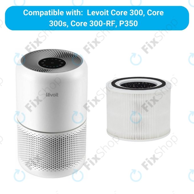 Filtr HEPA (Węgiel aktywny) do Levoit Core 300, 300s, P350