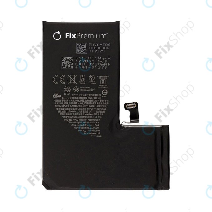 Bateria dla iPhone 15 Pro, 3274mAh, DIAGNOSTIC