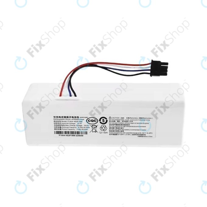 Bateria do Xiaomi Mi Robot Vacuum Mop Mijia 1C, STYTJ01ZHM, Li-Ion, 14,4V 2600mAh