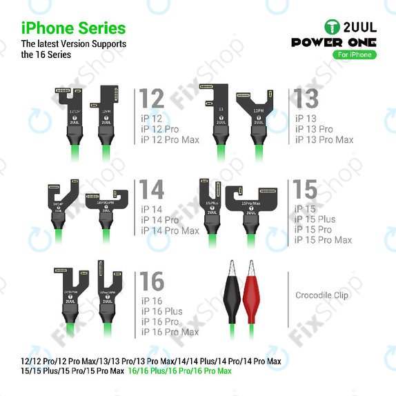 Kabel zasilający One-Click, 2UUL PW09, do iPhone 12-16 Pro Max