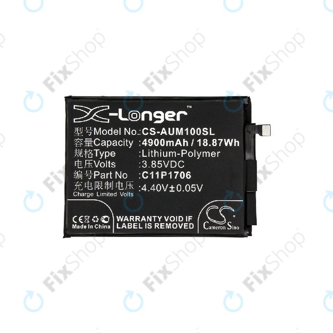 Bateria do Asus Zenfone Max Pro M1 ZB602KL, 4900mAh, Li-Pol, 3.85V, 0B200-02870200, HQ