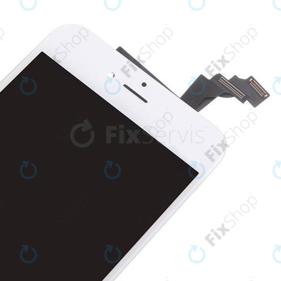 Wyświetlacz dla iPhone 6 Plus, White, Ekran dotykowy z ramką