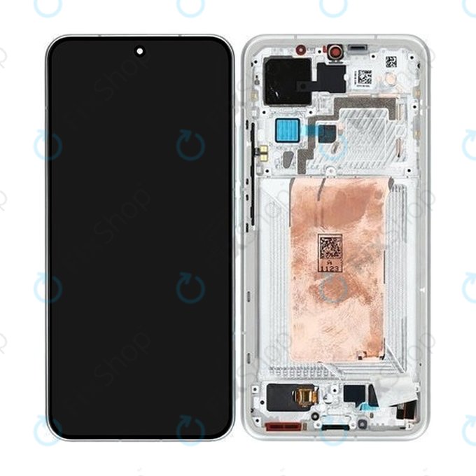 Wyświetlacz do Xiaomi 15 5G, Ekran dotykowy z ramką, Biały, White, 560062000O300, Genuine Service Pack