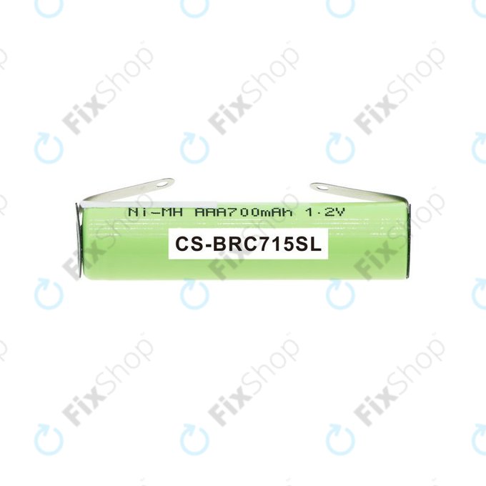 Bateria do Philips Norelco QC5055, Braun FreeControl 1715, 700mAh, Ni-MH, 1.2V, 4HGAE-LFU, HQ