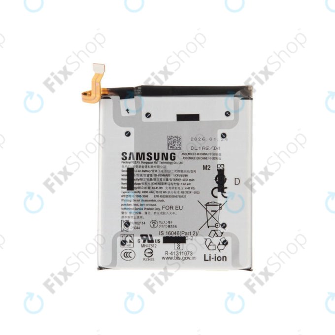 Bateria dla Samsung S26+, EB-BS946ABE, GH82-39124A, Genuine Service Pack