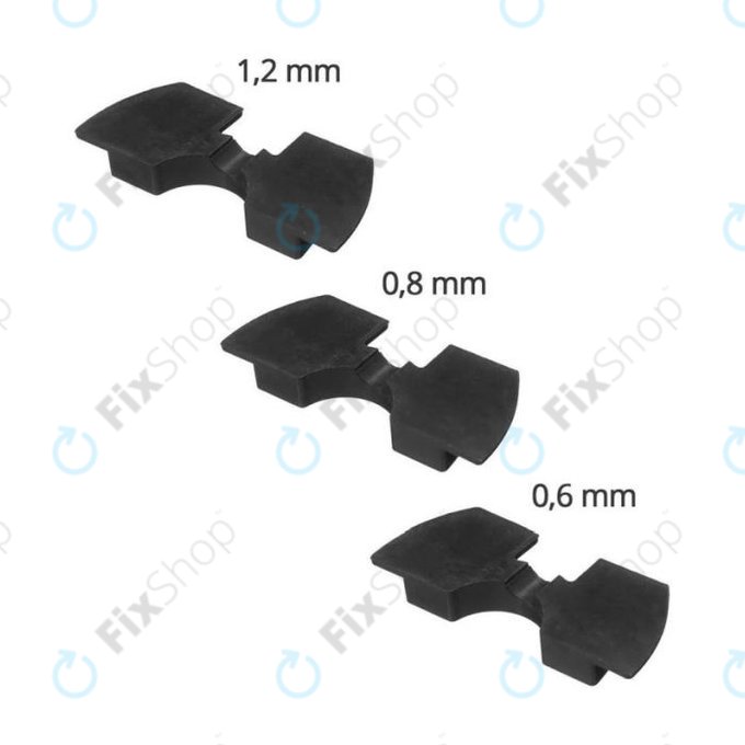 Tłumiki drgań do hulajnogi Xiaomi Mi Electric Scooter 1S, 2, M365, Essential, Pro, Pro 2, Czarne, 3 szt.
