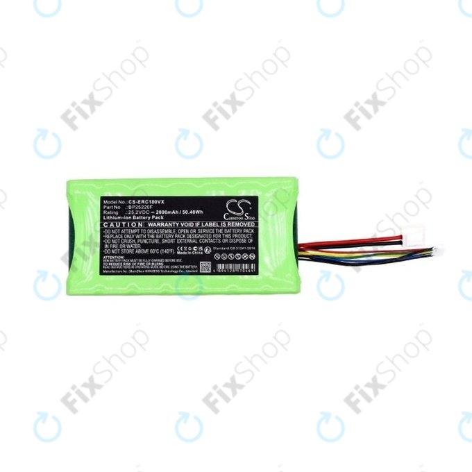 Bateria do Grundig High Performance Cyclone, Eureka NEC180 Pro, 2000mAh, Li-Ion, 25.2V, BP25220F, HQ