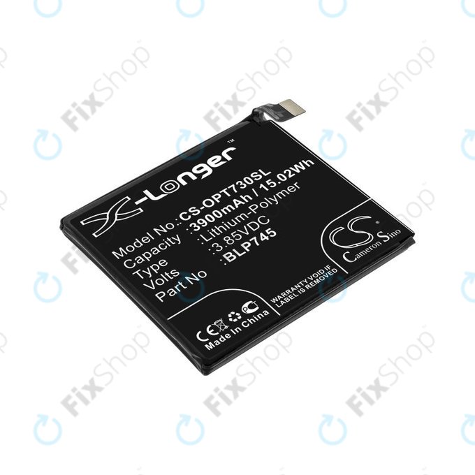 Bateria dla OnePlus 7T Pro, 3900mAh, Li-Pol, 3.85 V, BLP745, HQ