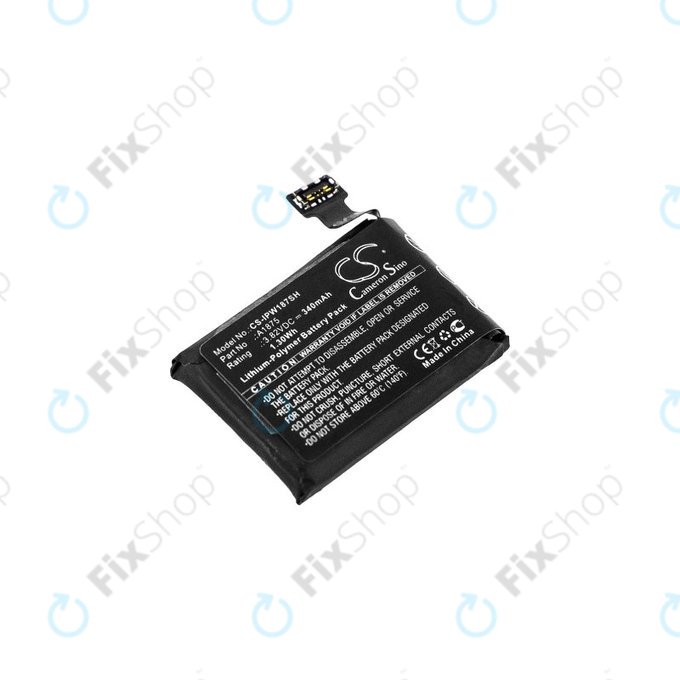 Bateria dla Apple Watch 3 42 mm, 340mAh, GPS Version, Li-Pol, 3.82 V, A1875, HQ