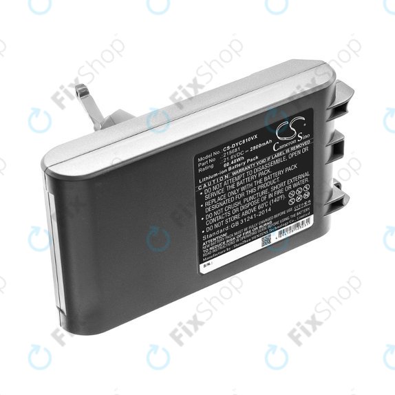 Bateria do Dyson V8, 215681, PM8-US-HFB1497A, Li-Ion, 21,6V 2800mAh, HQ