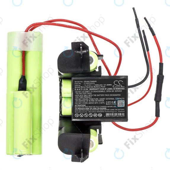 Bateria do Electrolux ErgoRapido ZB3004, ZB3005, ZB3006, AEG AG3004, AG3005, AG3006, 1500mAh, Ni-MH, 14.4V, 2199035029, HQ