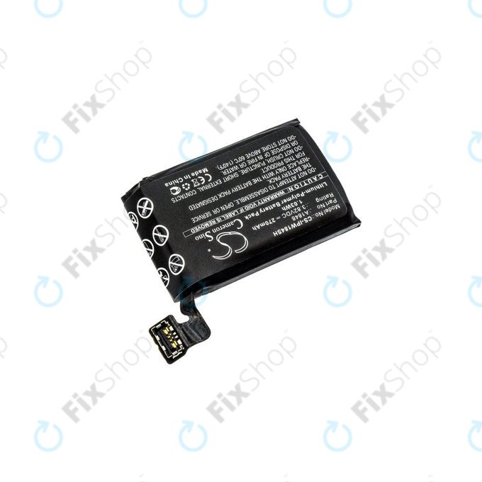 Bateria dla Apple Watch 3 38 mm, 270mAh, GPS + Cellular Version, Li-Pol, 3.82 V, A1848, HQ