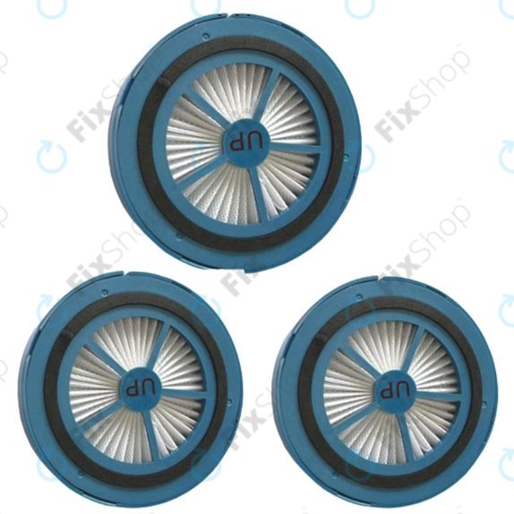 Filtr HEPA do Proscenic P10, P11, U11, 3 szt., Niebieski, Blue