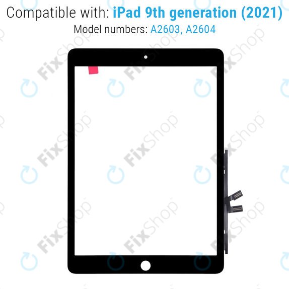Ekran dotykowy dla iPad (9th Gen 2021), Black