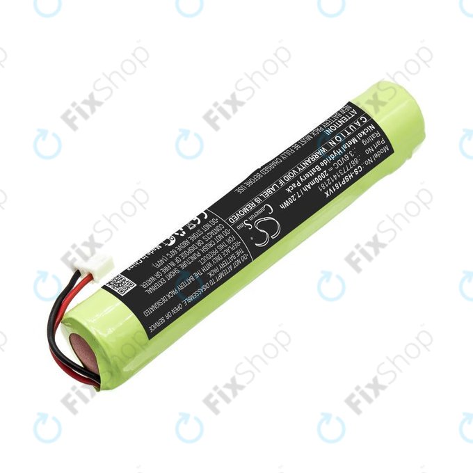Bateria do Hurricane Spin Scrubber, Brush Cleaner Mop, 2000mAh, Ni-MH, 3.6V, 8877731412181, HQ