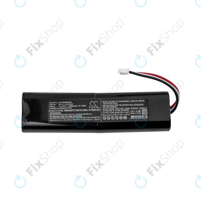 Bateria do Ecovacs Deebot Ozmo 900-seria, N-seria, T-seria, Yeedi Vac 2 Pro, S01-LI-148-2600, Li-Ion, 14,4V 2600mAh, HQ