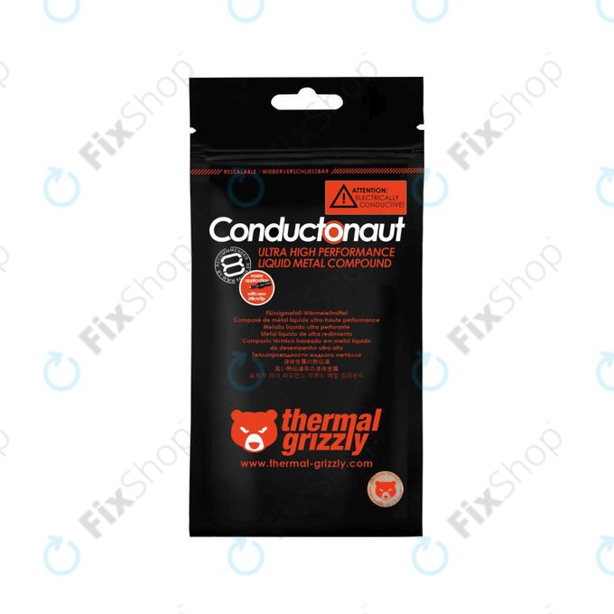 Ciekły metal 5g, Thermal Grizzly Conductonaut