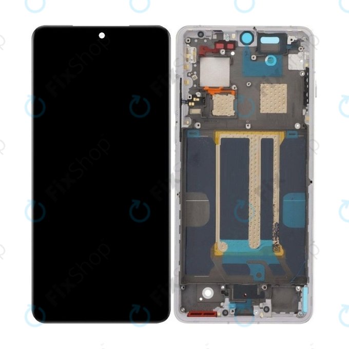 Wyświetlacz OLED do OnePlus 13 5G CPH2655, Ekran dotykowy z ramką, Czarny, Black