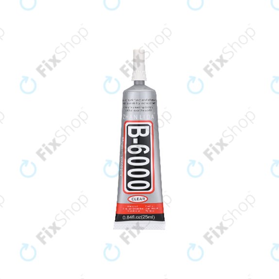Klej B-6000, 25ml, Przezroczysty, Transparent