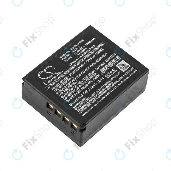 Bateria do Olympus EM1, 1900mAh, Li-Ion, 7.4V, BLH-1, HQ