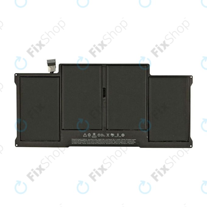 Bateria do MacBook Air 13" A1466 (Mid 2013 - Mid 2017), A1496, 7200mAh