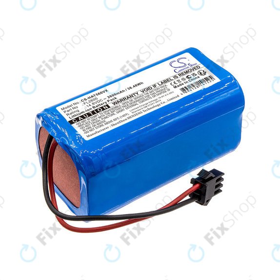 Bateria do Eufy Robovac 11, Haier TAB T550, Haier TAB560, 2600mAh, Li-ion, 14.8V, FL2600, HQ