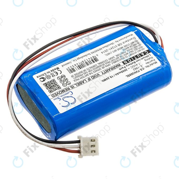 Bateria do Televes H30FLEX, 2600mAh, Li-Ion, 7.4V, E-1982, HQ