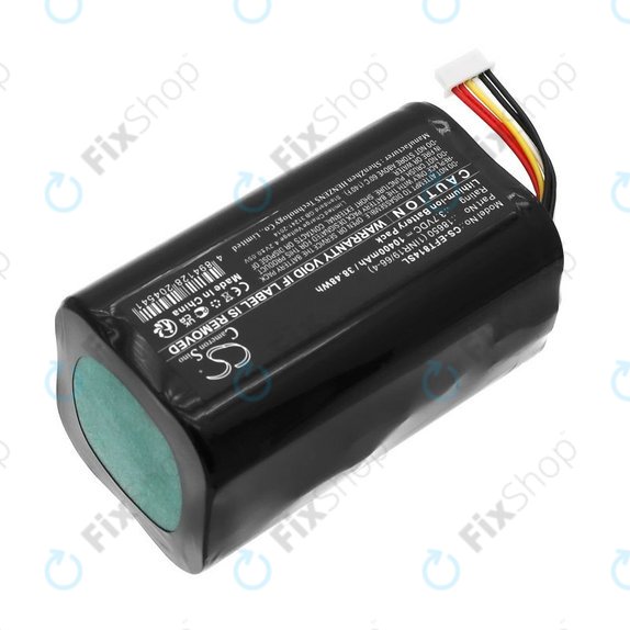 Bateria do Eufy Cam 2 Pro, T8140r, 10400mAh, Li-Ion, 3.7V, 18650 (1INR19/66-4), HQ