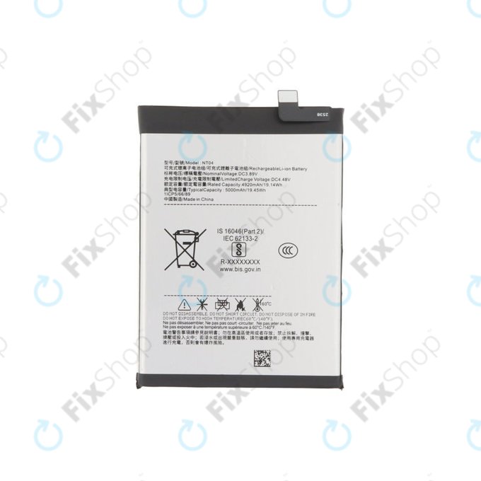 Bateria dla Nothing Phone (3a), (3a) Pro, NT04, 5000mAh