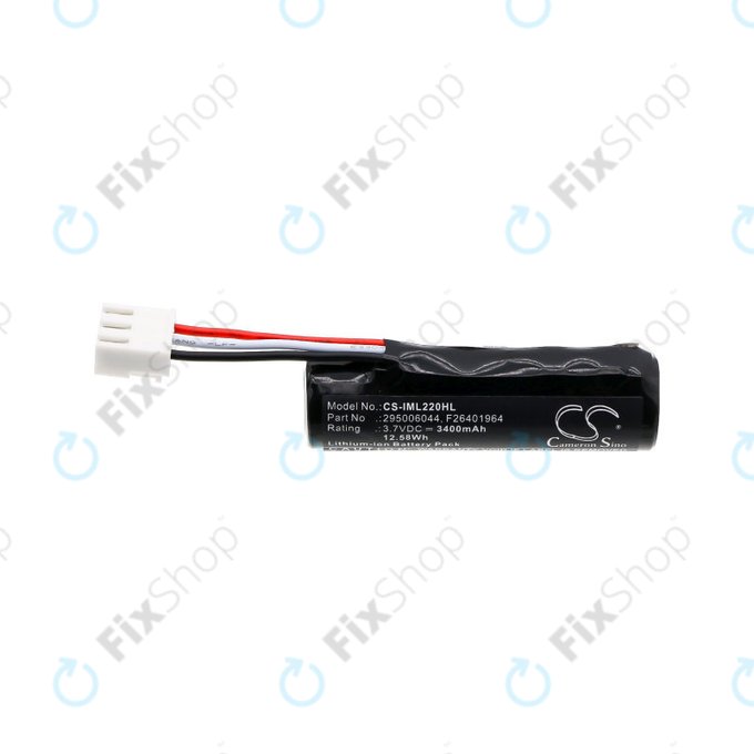 Bateria do Ingenico IWL220, 255, 258, 280, Ingenico MOVE 2500, 3000, 3500, 3400mAh, Li-Ion, 3.7V, 295006044, HQ