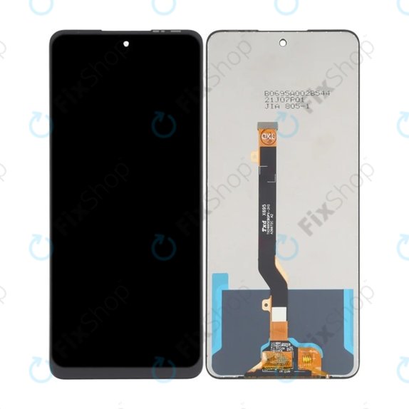Wyświetlacz do Infinix Hot 30, X6831, Ekran dotykowy bez ramki, TFT