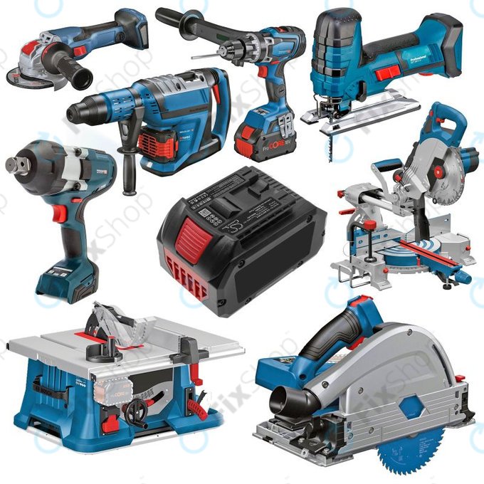 Bateria do Bosch Gbh, Gcv, Gks, Gts 18V, 8000mAh, Li-Ion, 18V, ProCORE18V, HQ