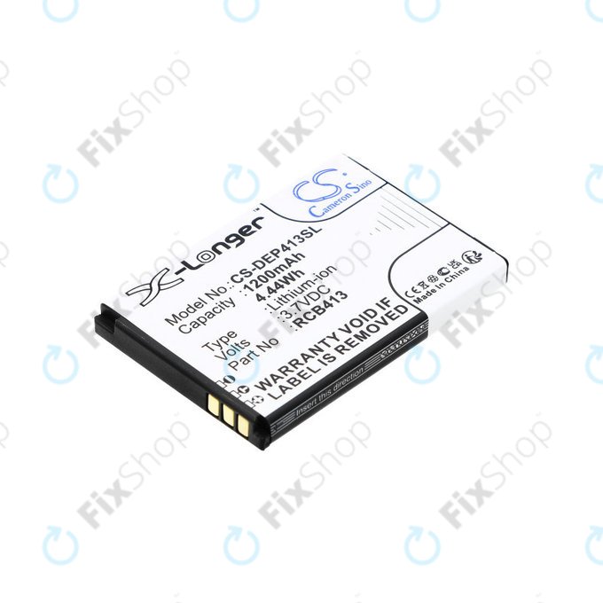 Bateria dla Doro Primo 406, 413, 414, 1200mAh, Li-Ion, 3.7 V, RCB413, HQ