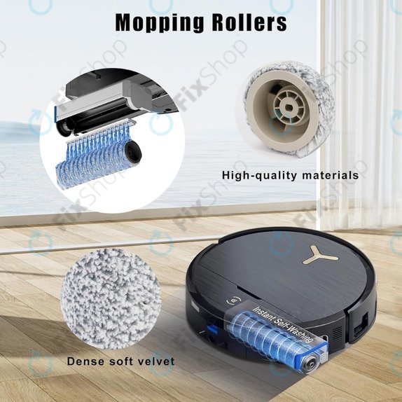 Wałek mopujący do Ściereczka mopująca do Ecovacs Deebot X9 Pro Omni, X9 Pro, X8 Pro Omni, X8 Omni, T80 Omni, T80