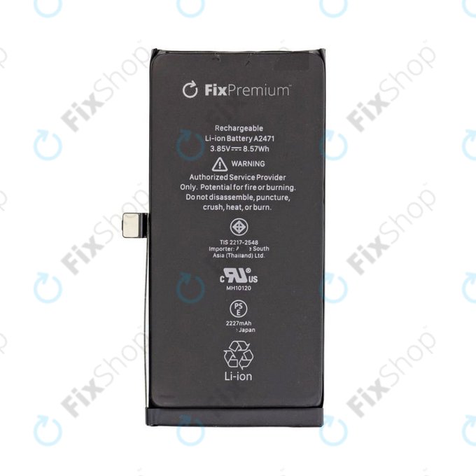 Bateria dla iPhone 12 Mini, 2227mAh, FixPremium