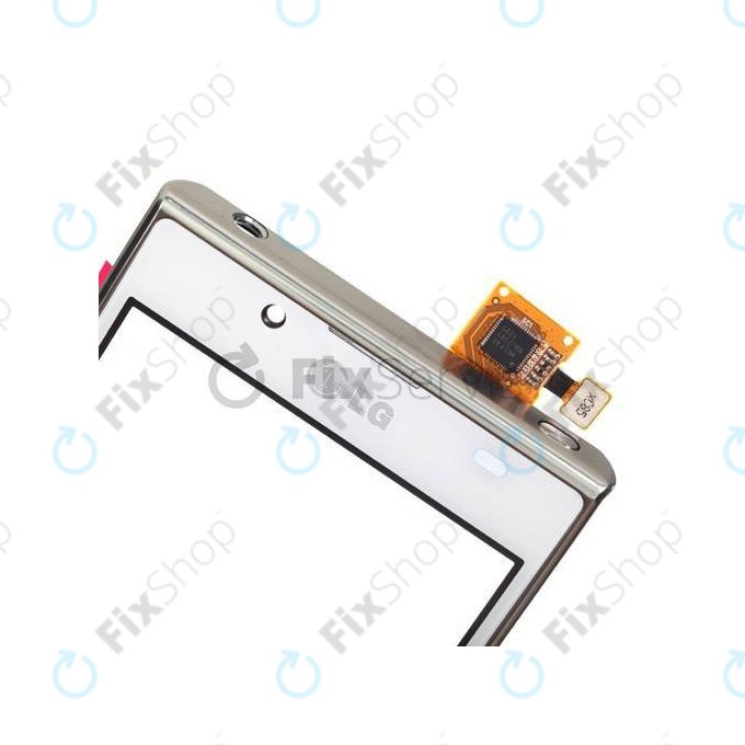 Ramka srodkowa do LG Optimus L7 P700, ACQ85922101, Bialy, White, Genuine Service Pack