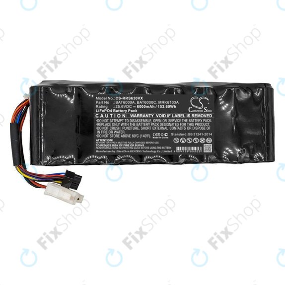 Bateria do Robomow, Wolf Garten, Cub Cadet, 6000mAh, LiFePO4, 25.6V, MRK6103A, HQ