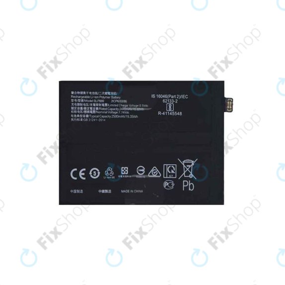 Bateria do Oppo Find X5 Pro 5G, BLP889, 5000mAh