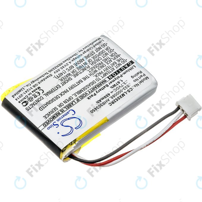 Bateria do Logitech MX Master, 450mAh, Li-Pol, 3.7V, AHB303450, HQ