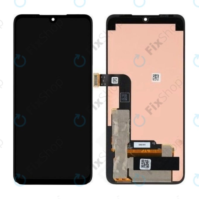 Wyświetlacz do LG G8X ThinQ, Ekran dotykowy bez ramki, TFT