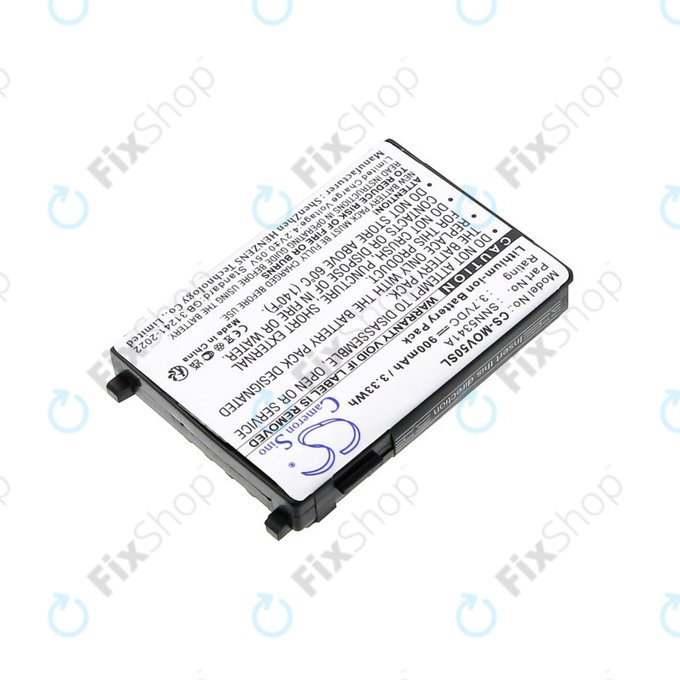 Bateria do Motorola V3688, V2188, L2000, V998+, 900mAh, Li-Ion, 3.7V, SNN5341A, HQ