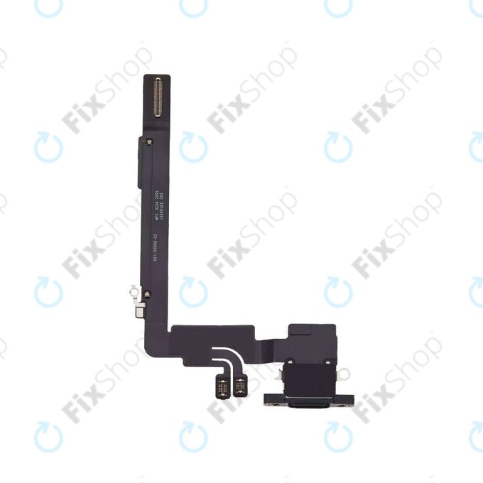 Złącze ładowania z taśmą flex do iPhone 16 Pro Max, Black Titanium
