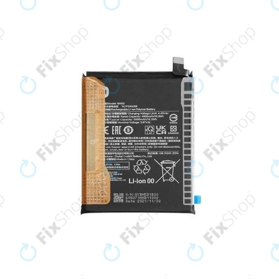Bateria do Xiaomi Redmi Note 11 2201117TG, 2201117TI, 11S 2201117SG, 2201117SI, BN5D, 5000mAh, 460200009U1Y, 460200009Y1G, Genuine Service Pack