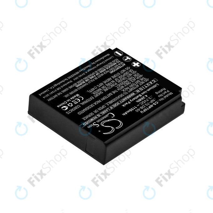 Bateria do Panasonic Lumix DMC-FX01, 1150mAh, Li-Ion, 3.7V, CGA-S005, HQ
