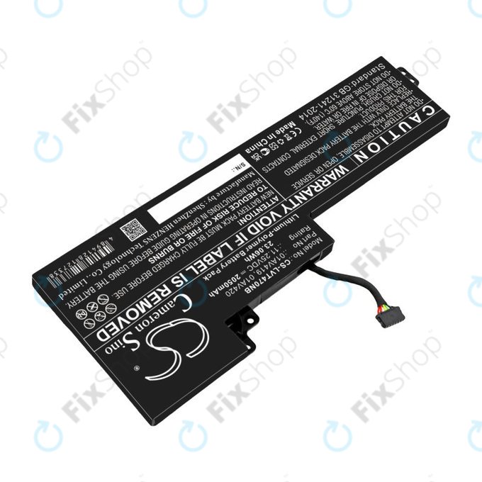 Bateria do Lenovo Thinkpad A285, T470, T480, 2050mAh, Li-Pol, 11.25V, 01AV419, HQ
